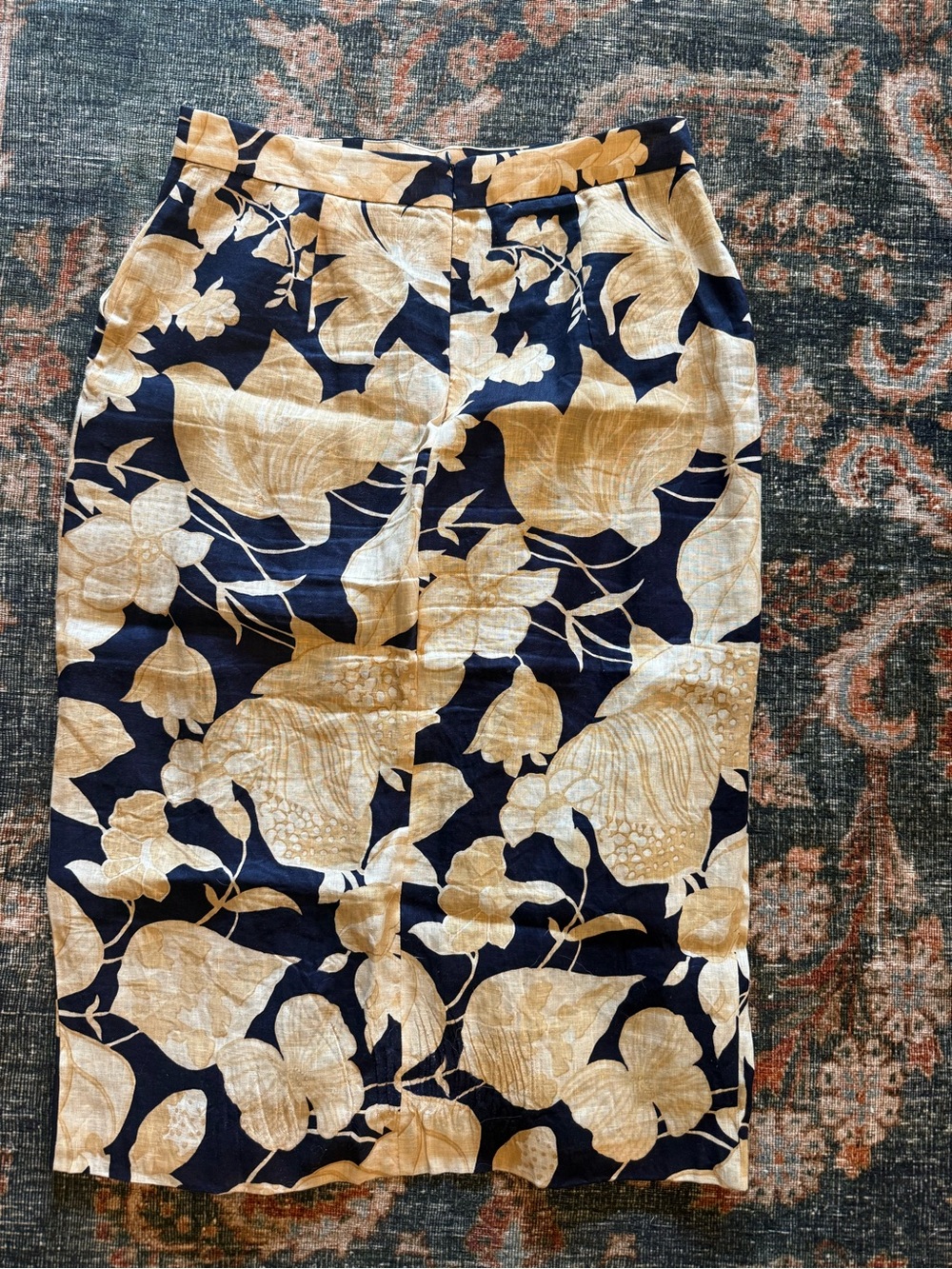 Reiss Jackson Printed Pencil Skirt